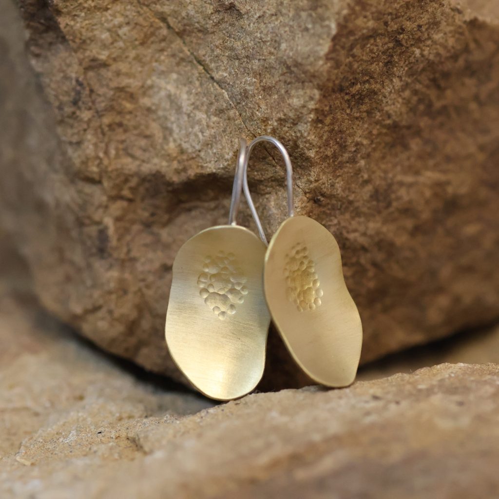 Boucles d’oreilles " Cosses"