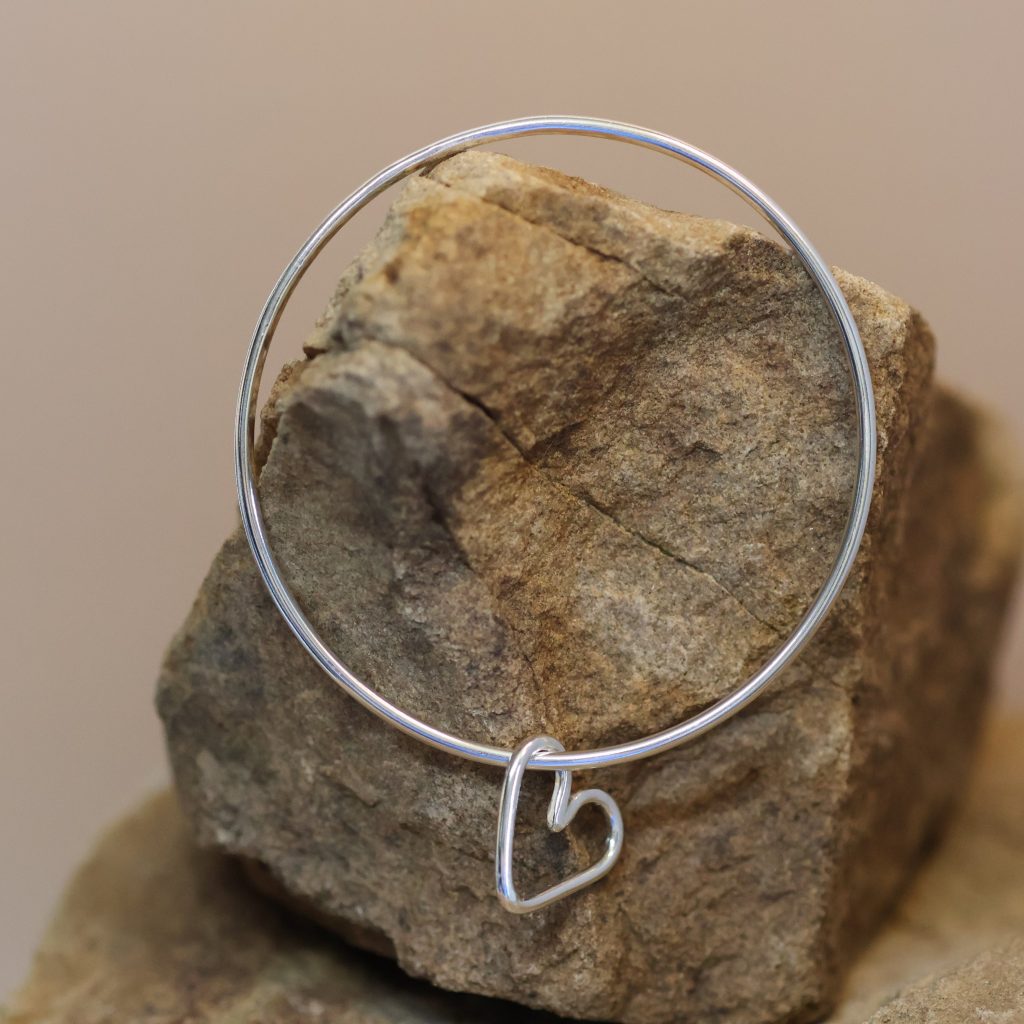 Bracelet Jonc "Éternel cœur "
