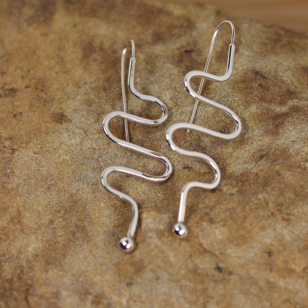 Boucles d'oreilles "Serpent"