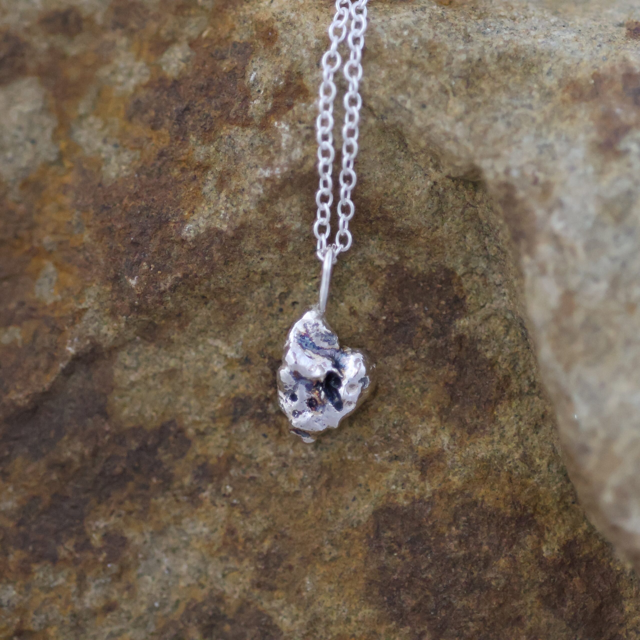 Pendentif organique "Cœur " – Image 3