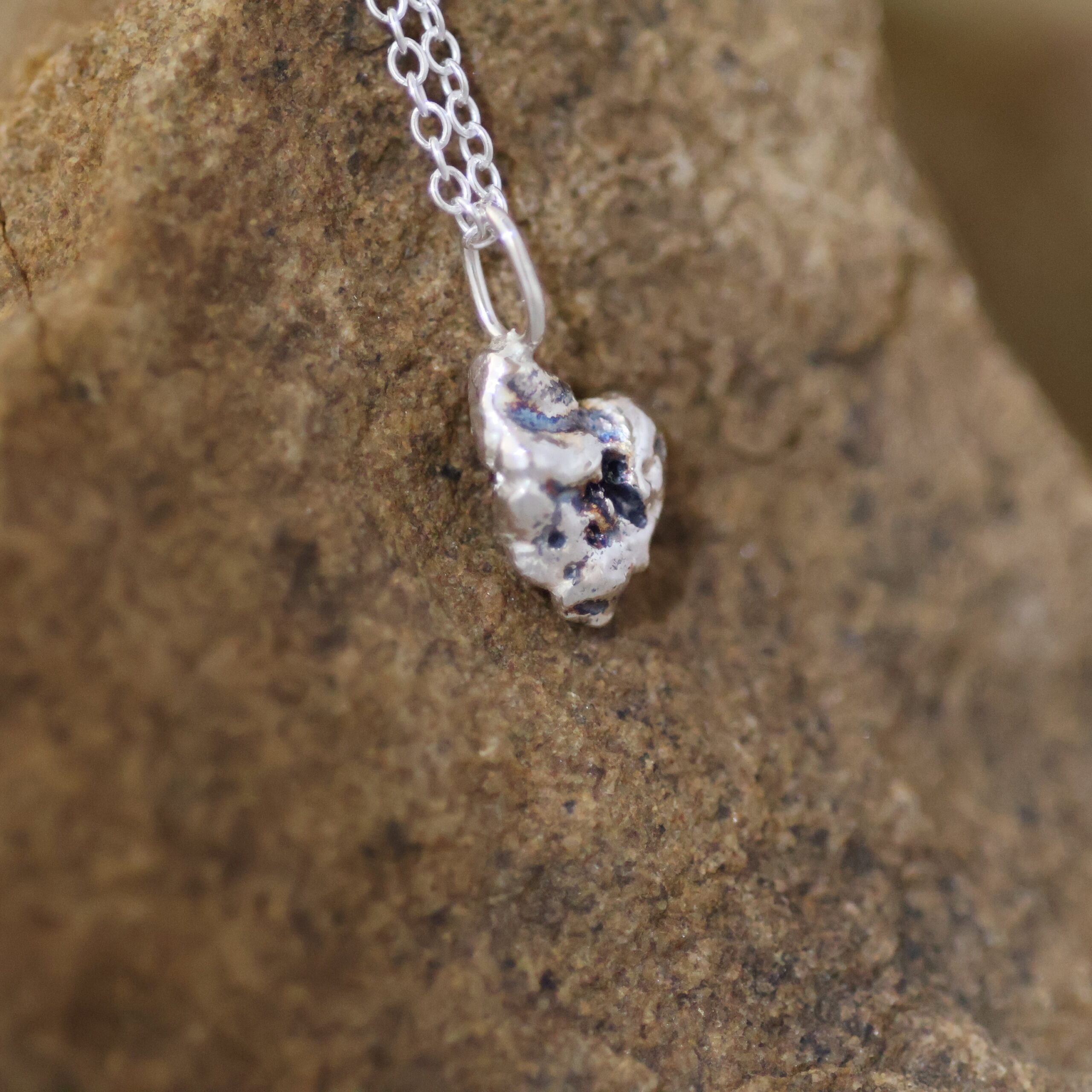 Pendentif organique "Cœur " – Image 2
