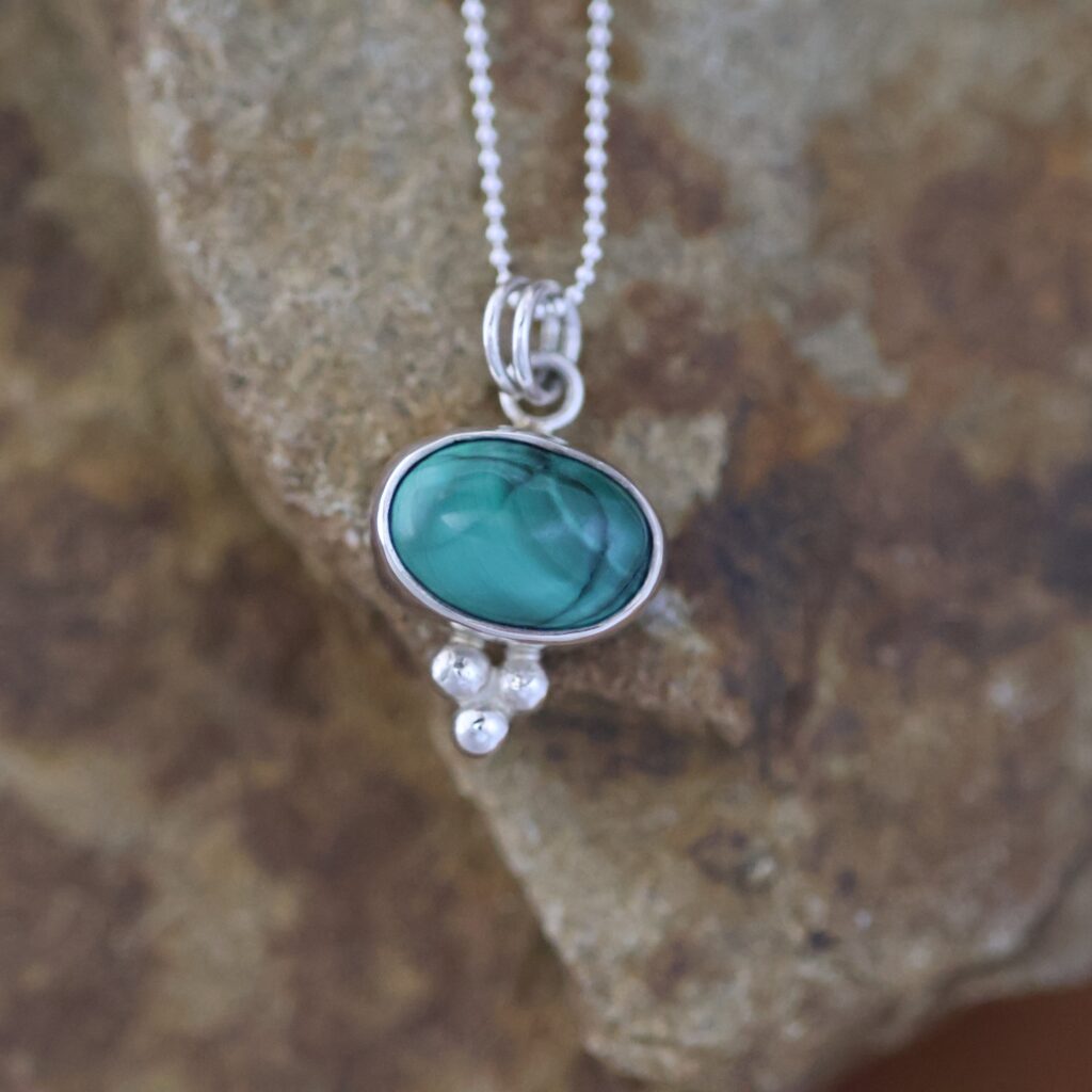 Pendentif Malachite