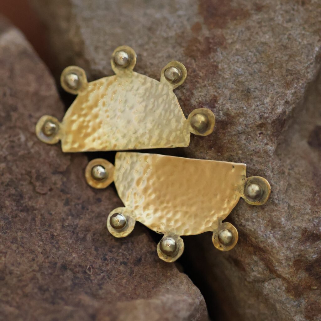 Boucles d'oreilles "Rayon d'Eté "