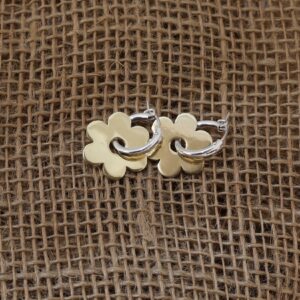 Boucles d'oreilles "Pétales d'Or"